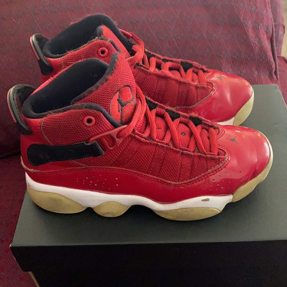 Jordan 6 rings red